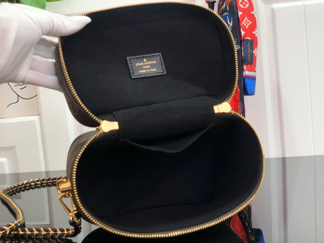 Louis Vuitton Replica Bags Vanity PM Reverse Monogram Coated Canvas Crossbody M45165