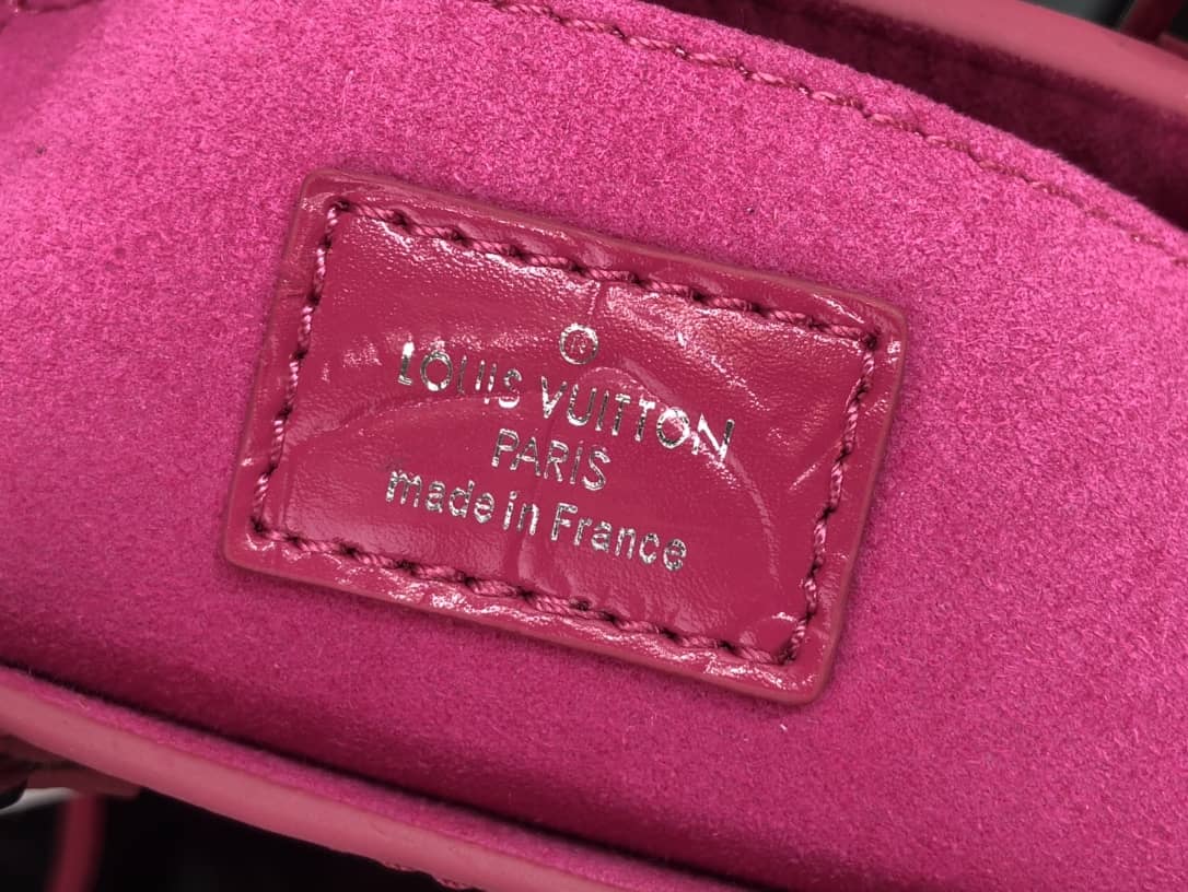 Louis Vuitton Petit Sac Plat Flat Shoulder Bag Pink Replica M80169