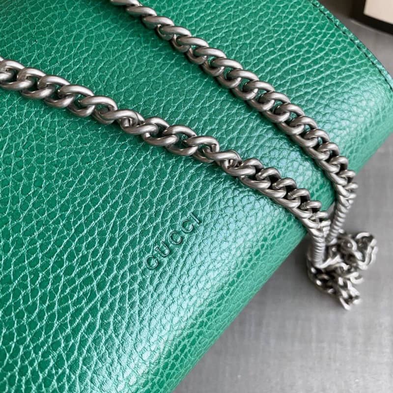 Gucci Dionysus Chain Wallet Shoulder Bag Replica Green 401231