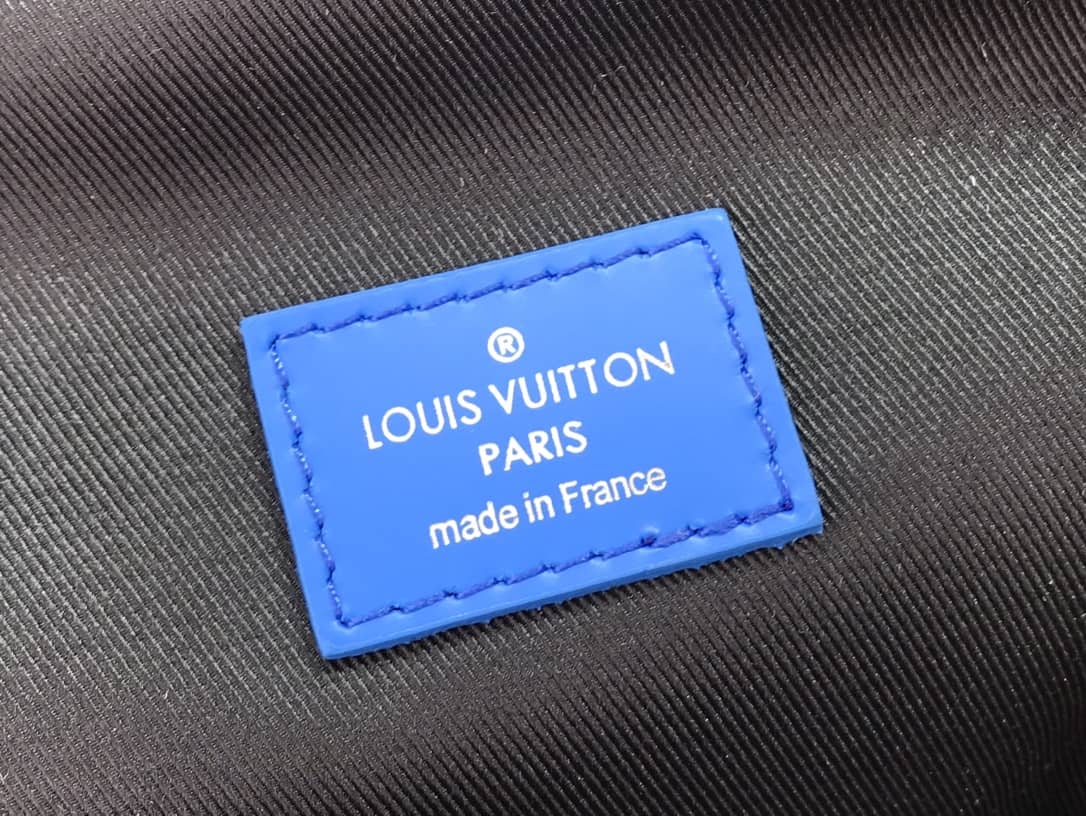 Louis Vuitton Damier Graphite Mens Avenue Replica Sling Bag Black Blue N40403