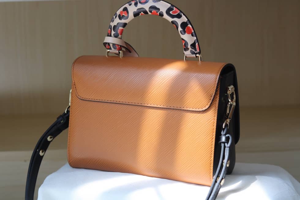 Louis Vuitton Twist Leopard Handle Bag Epi Leather PM M50362 Replica Shoulder Bag