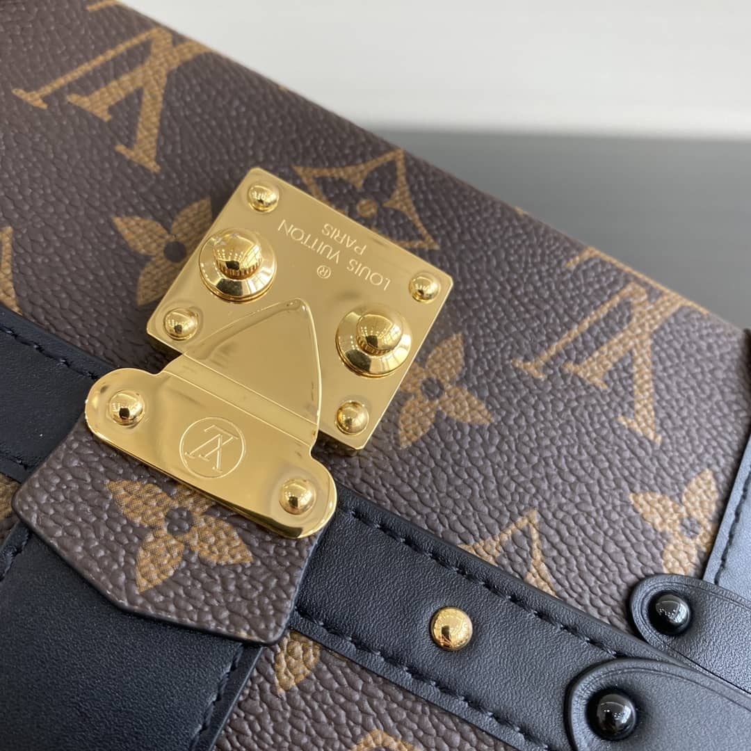 Louis Vuitton Mini Trunk Monogram Canvas Key Chain Replica Bag 44188M