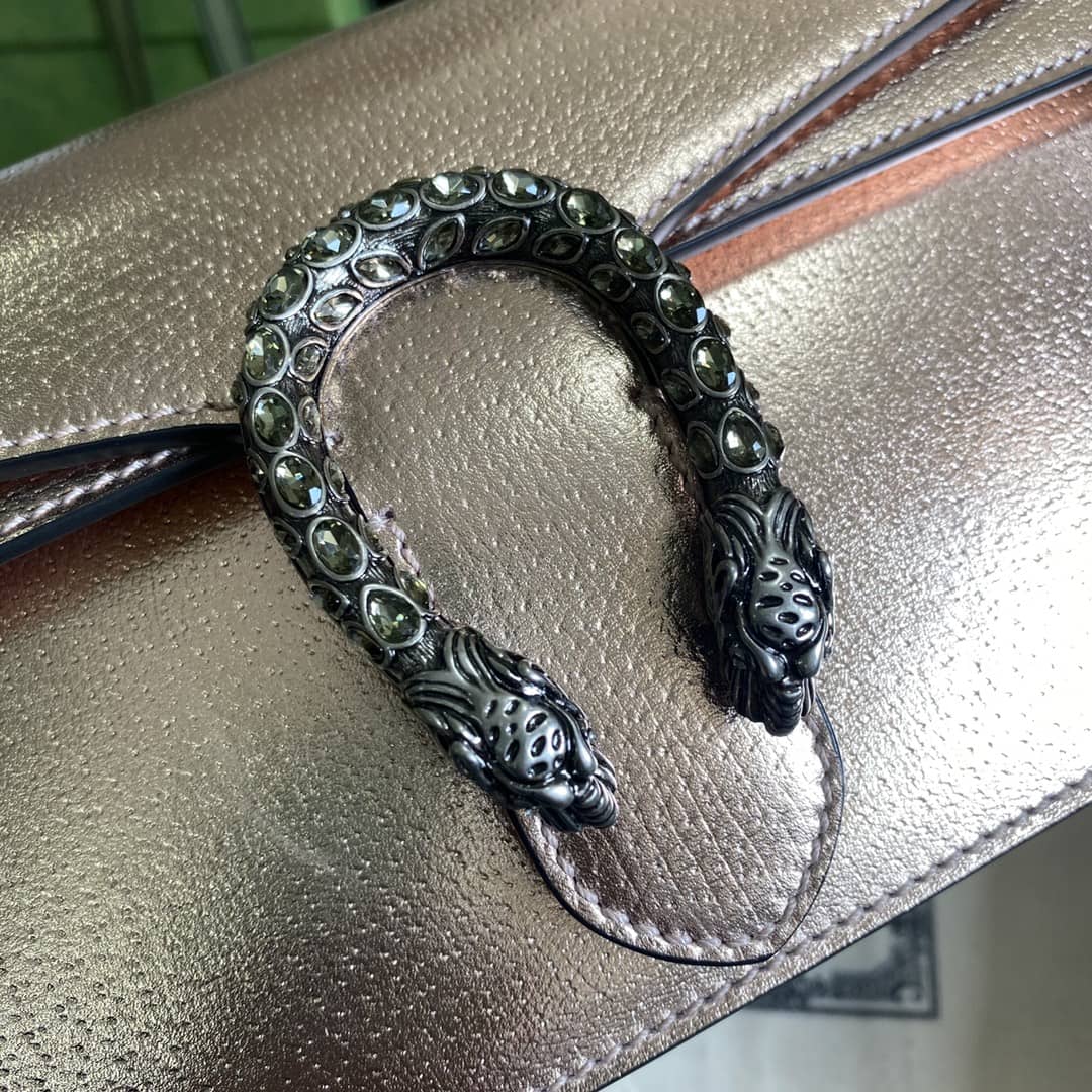 Gucci Dionysus GG Supreme Small Crossbody Bag Replica 499623