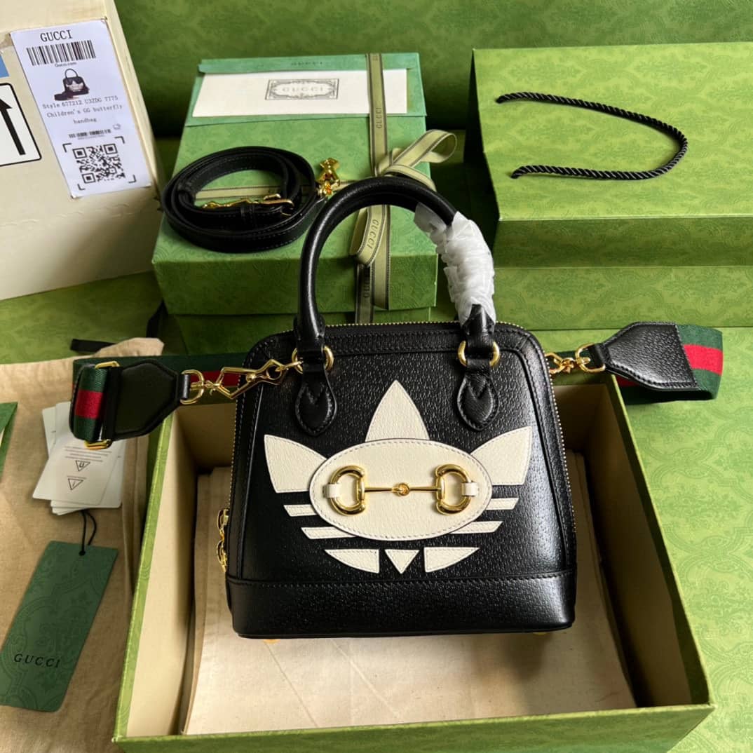 Adidas x Gucci Horsebit 1955 Mini Shoulder Bag 677212 Replica