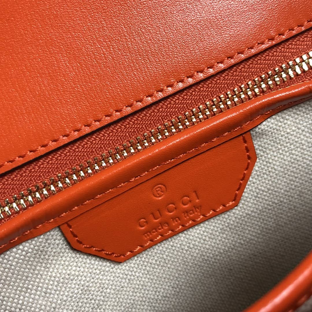 Gucci Bamboo 1947 Small Top Handle Bag 675797 Red Replica