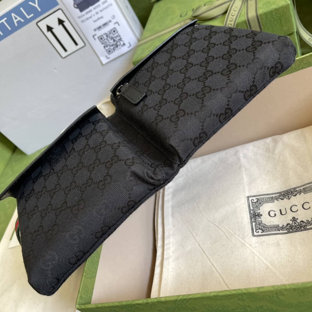 Gucci GG Canvas Waist Crossbody Belt Bag Replica 28566