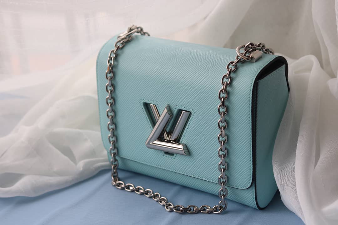 Louis Vuitton Twist Bag Blue Replica M50281