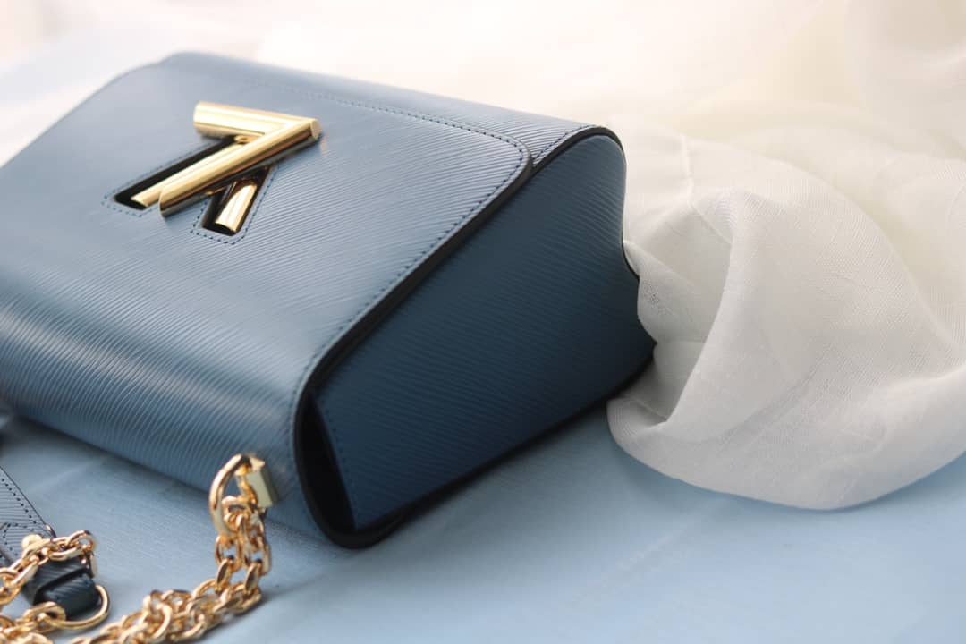 Louis Vuitton Twist Bag Blue Replica M50281
