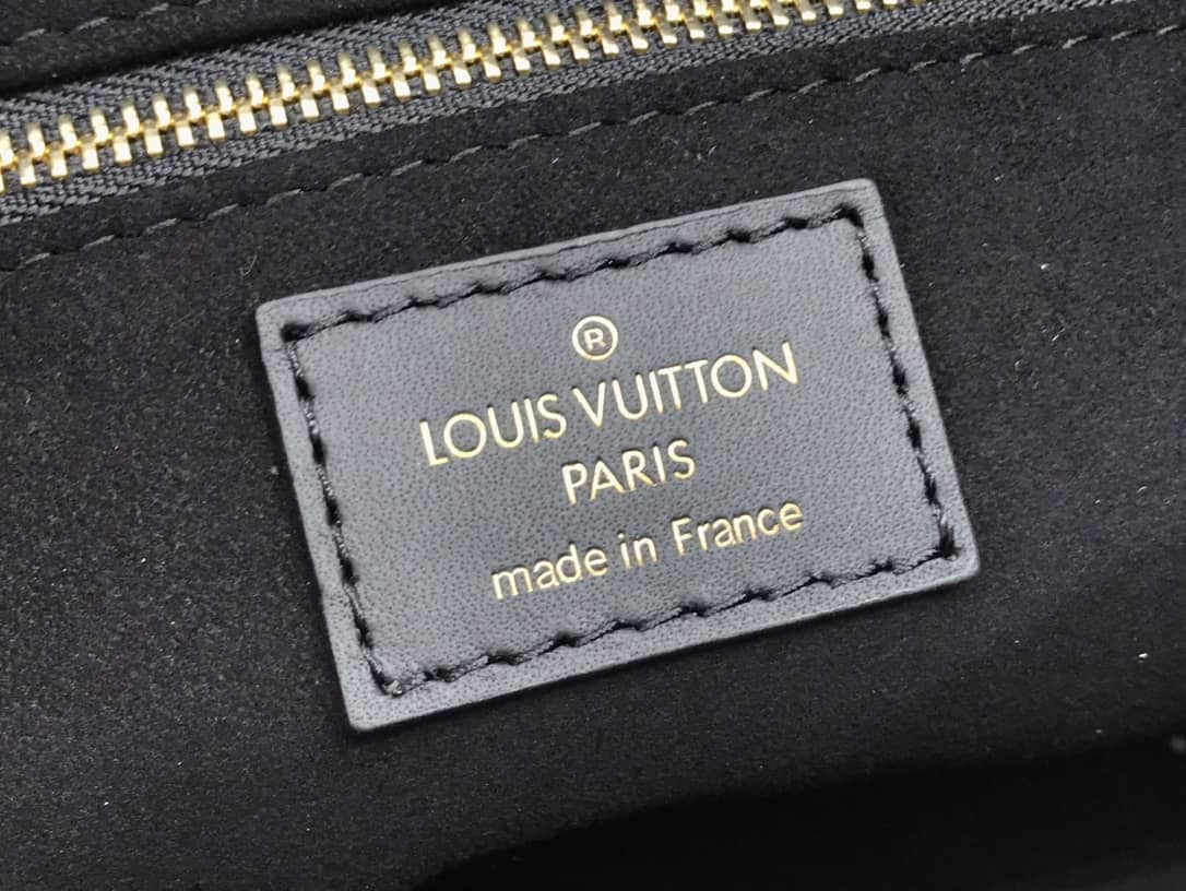 Louis Vuitton Petite Malle Souple Monogram Replica Bag Black M45571