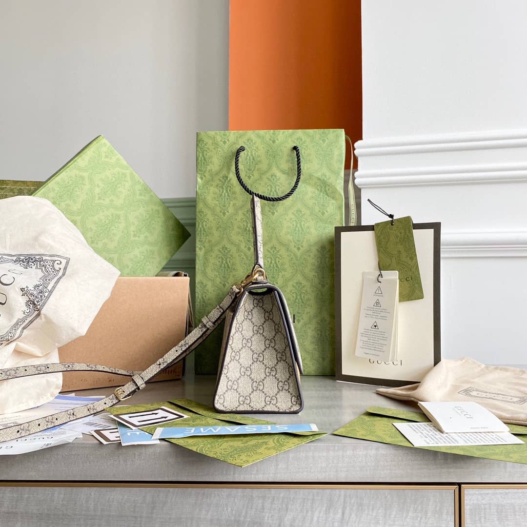 Gucci Bag Dupes x Balenciaga Small Hourglass Bag Replica 593546