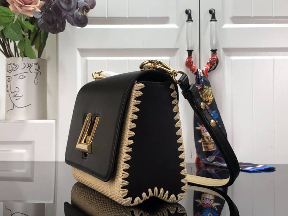 Louis Vuitton Twist MM Raffia Replica Bag M57648