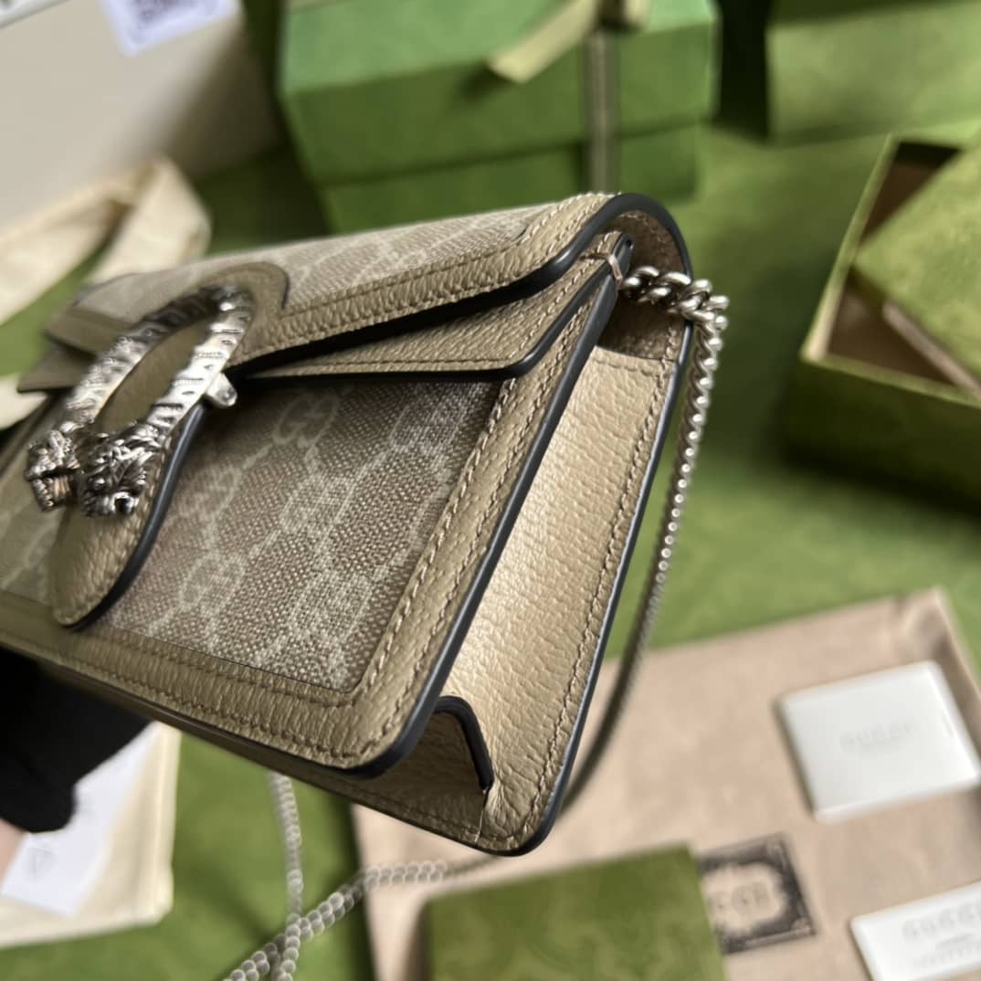 Gucci Dionysus GG Supreme Mini Crossbody Bag 476432 Replica