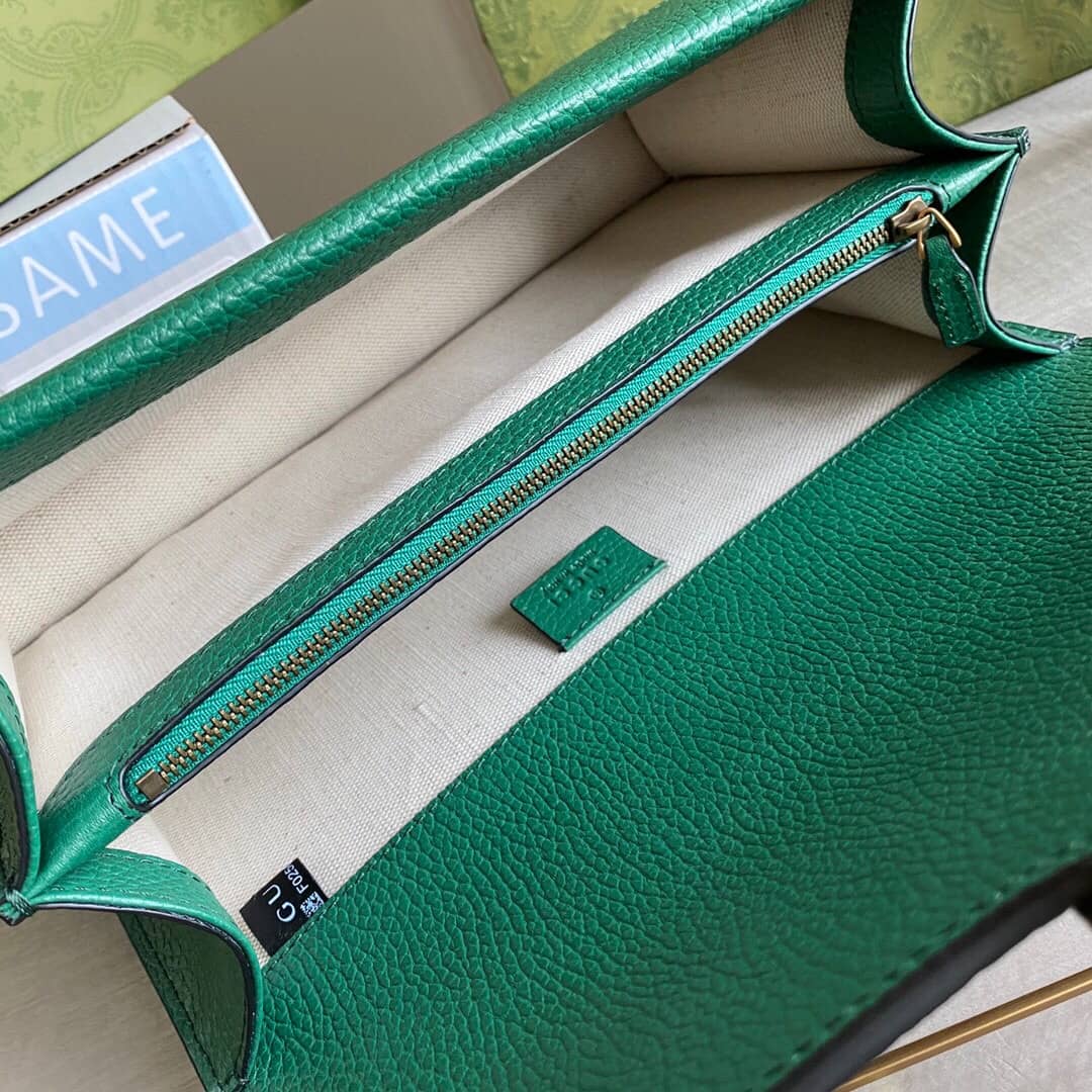 Gucci Dionysus Dupe GG Supreme Dionysus Chain Replica Shoulder Bag Green 400249