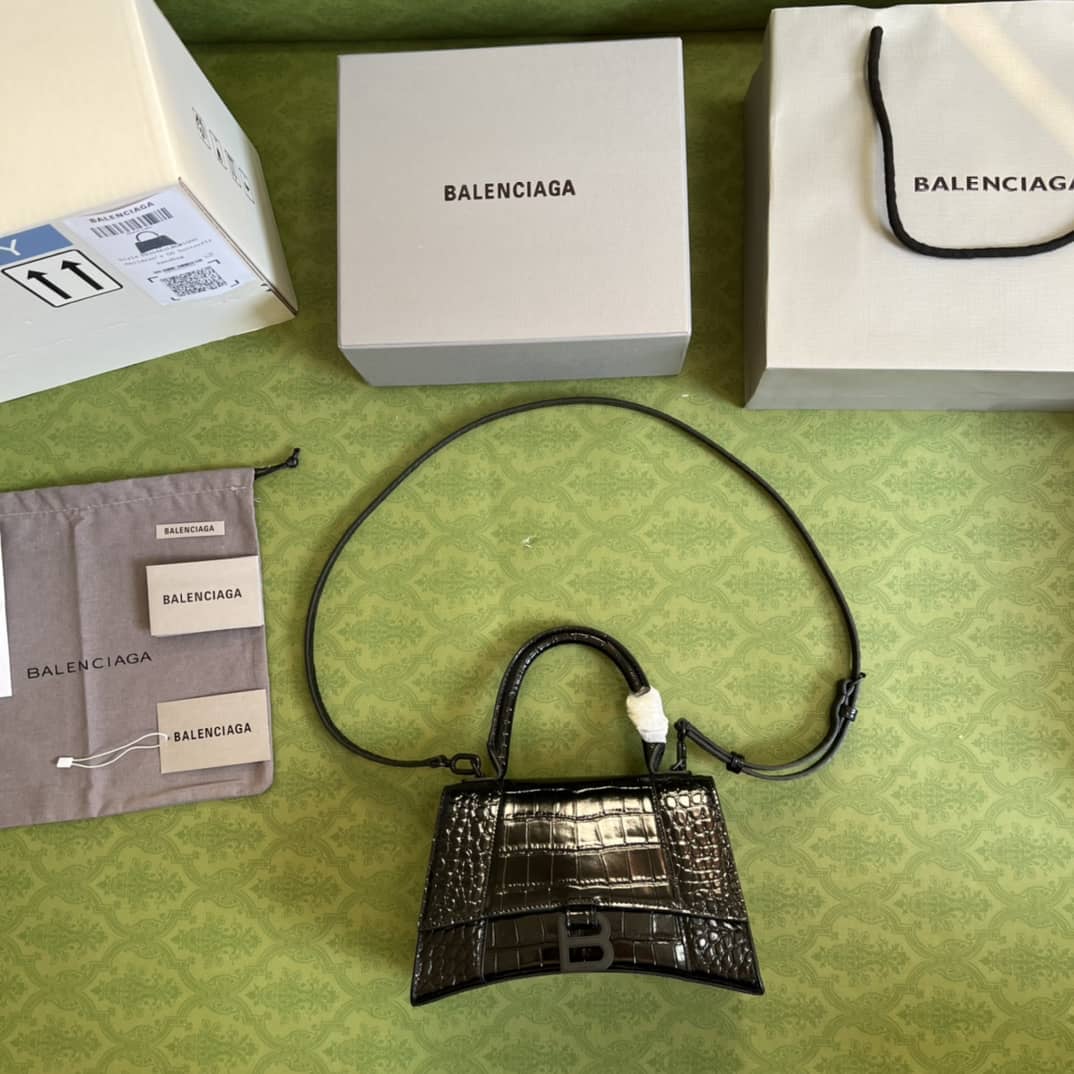Best Replica Balenciaga Hourglass Replica Crossbody Bag(ColaReps)