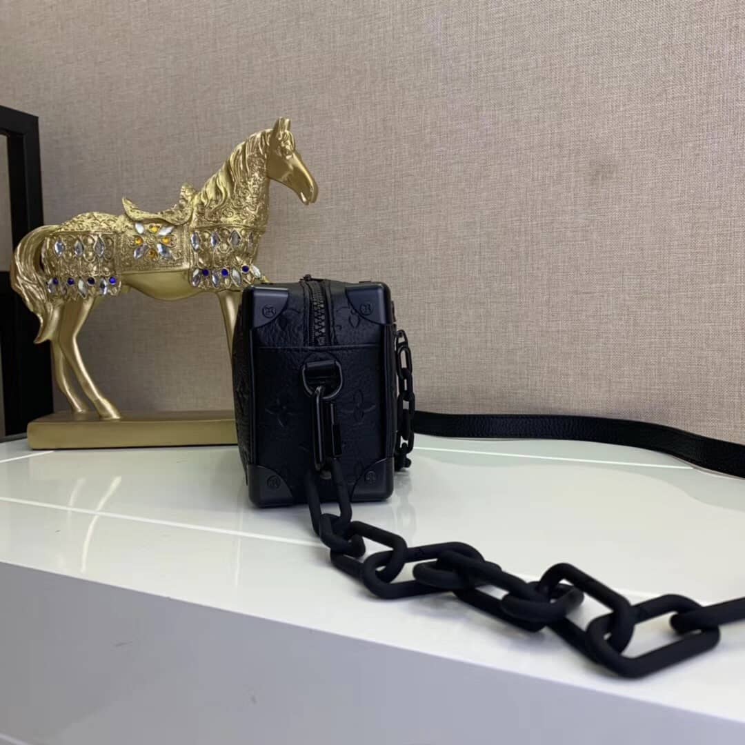 Louis Vuitton Monogram Taurillon Mini Soft Trunk Replica Bag M55702