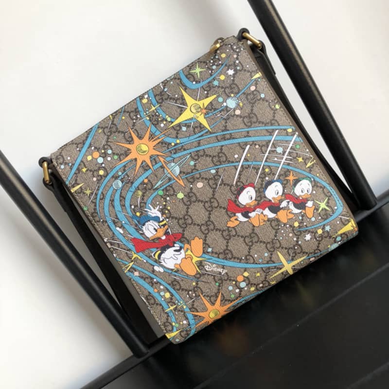 Gucci Donald Duck Disney GG Supreme Bag Replica 645054
