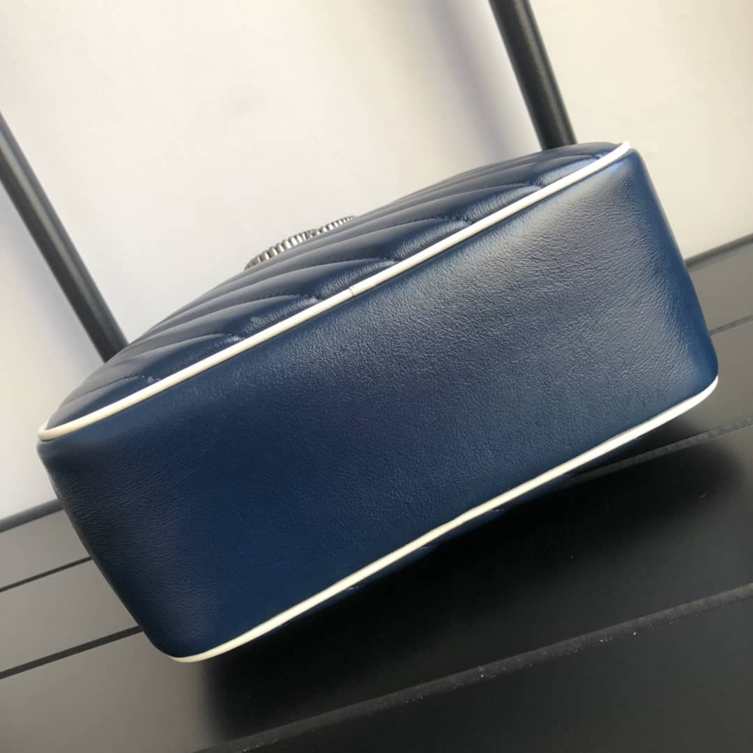 Gucci Bamboo Handle Marmont Shoulder Bag Replica 602270