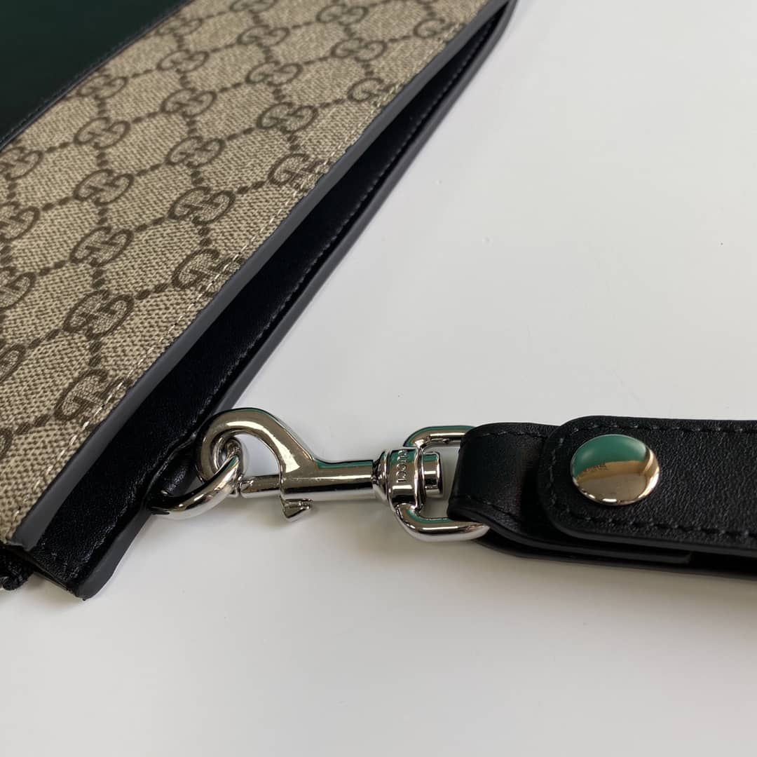 Gucci GG Supreme Canvas Pouch Replica 495017