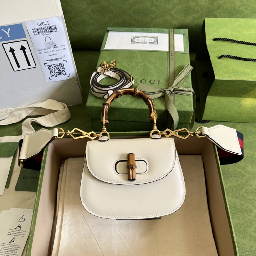Gucci Bamboo Mini Top Handle Bag Replica 686864