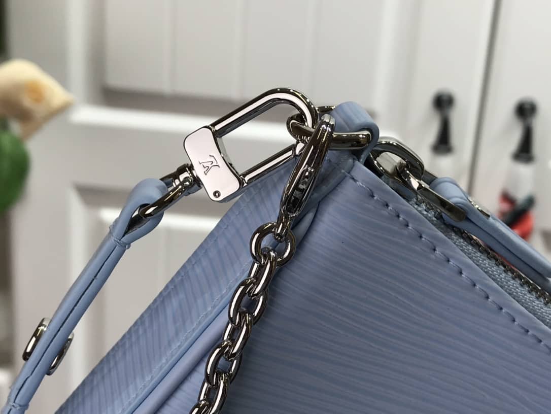 Louis Vuitton Epi Easy Pouch On Strap Replica Bag Blue M80471