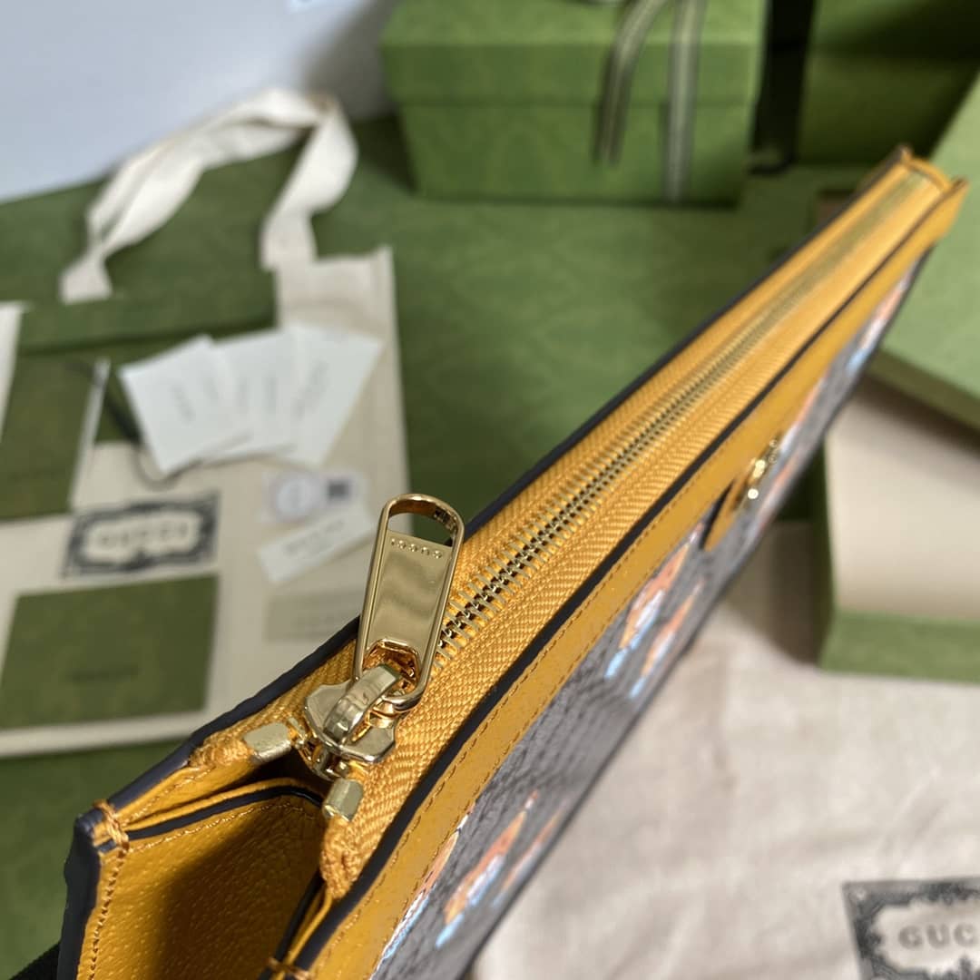 Gucci Kai X Gucci Teddy Bear Print Backpack Replica 660529