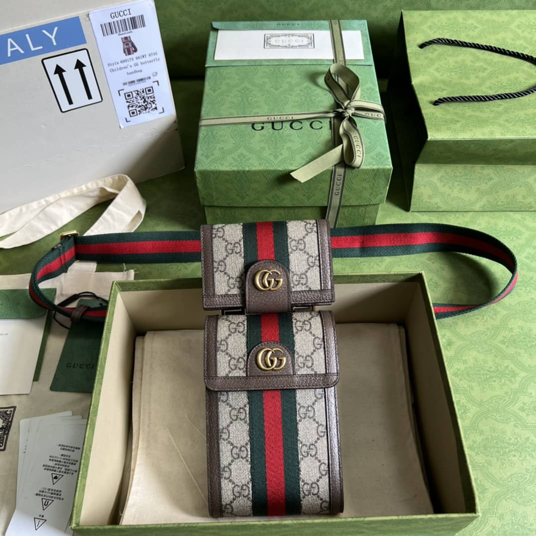 Gucci Ophidia Mini Bag and Detachable Wallet 699173 Replica