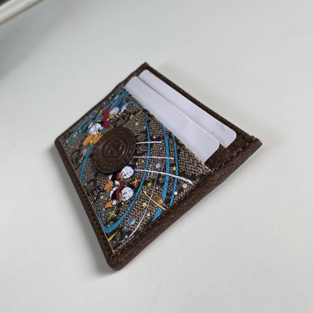 Gucci x Disney Donald Duck Credit Card Holder Replica 647942