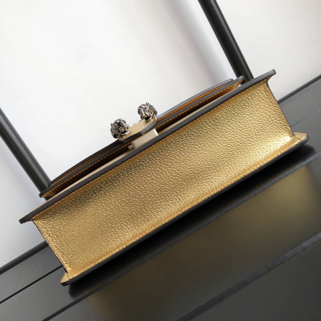 Gucci GG Dionysus Small Shoulder Bag Replica Yellow 499623