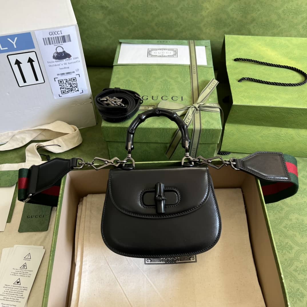 Gucci Bamboo Mini Top Handle Bag Replica 686864