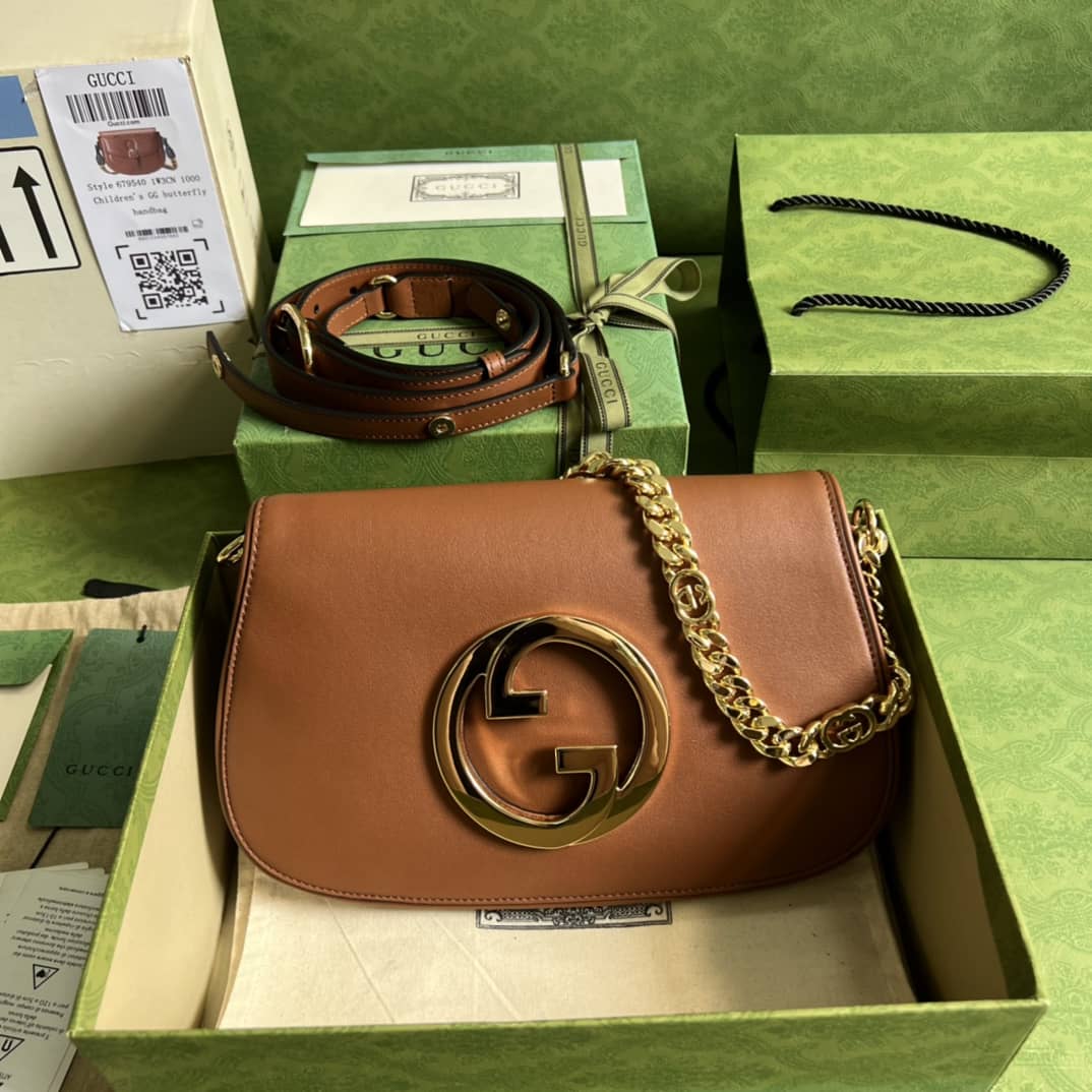 Gucci Blondie Brown 699268 Replica Shoulder Bag
