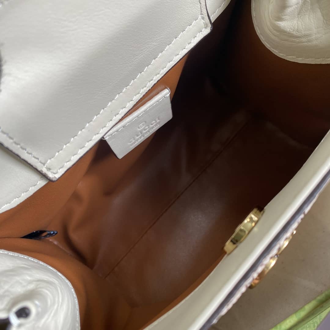 Gucci Diana Mini Bamboo Tote Bag Replica Gray 655661