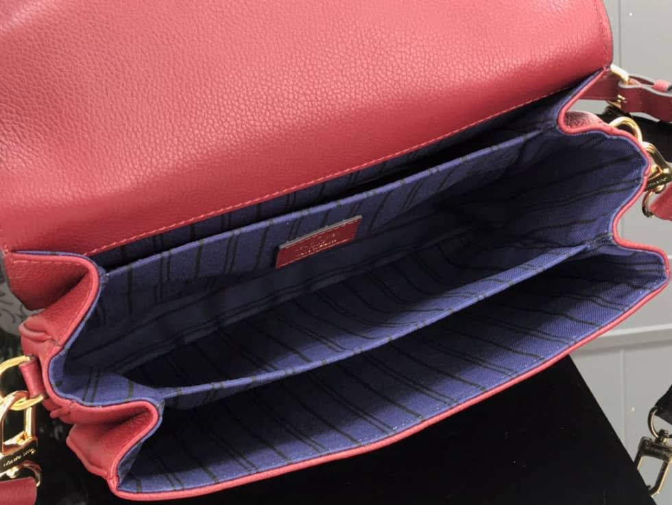 Louis Vuitton Pochette Metis Marine Leather Red M44071 Replica Shoulder Bag