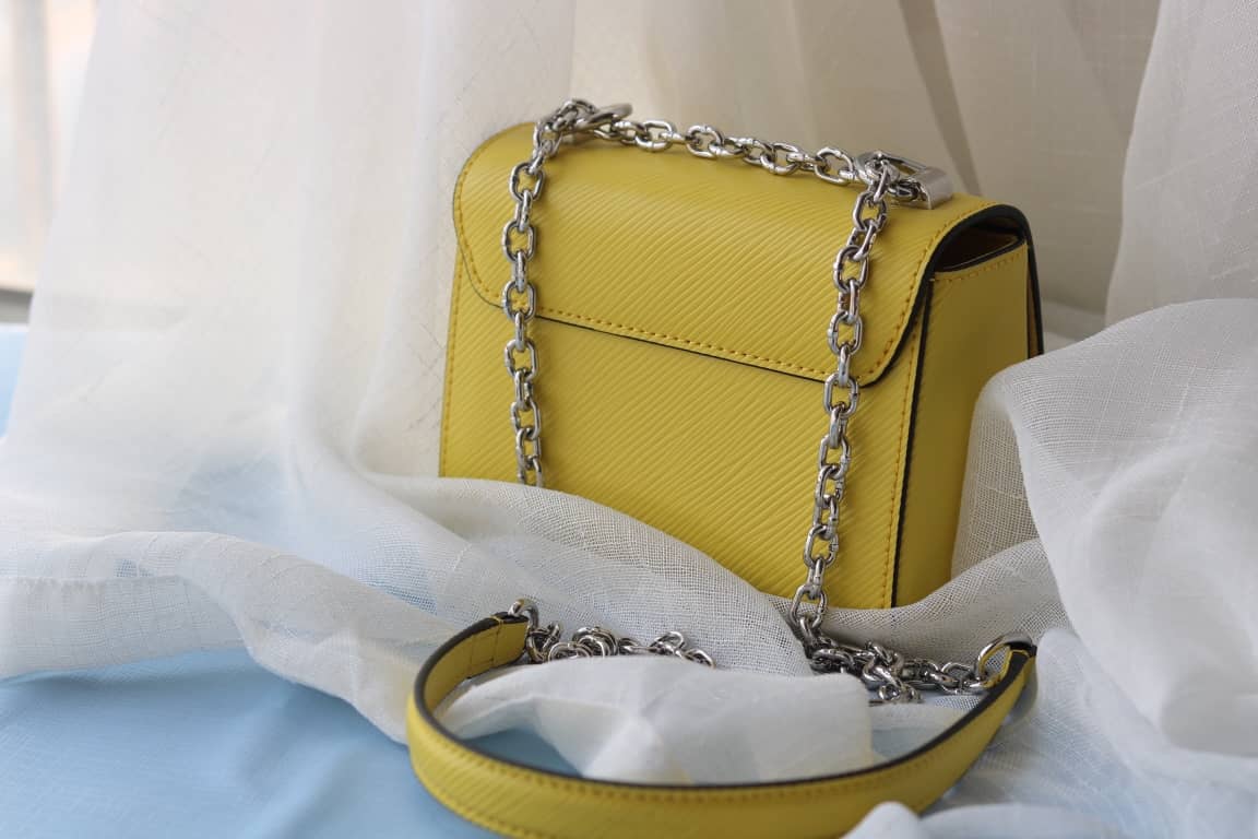 Louis Vuitton Replica Twist MM Epi Leather Bag Yellow