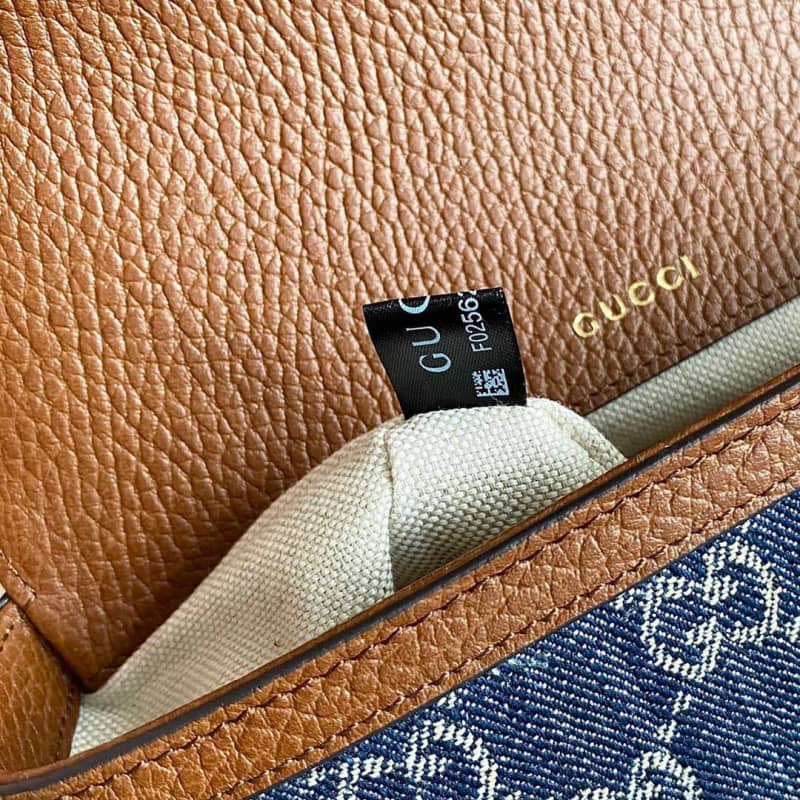 Gucci Horsebit 1955 Mini Bag Replica Blue 658574
