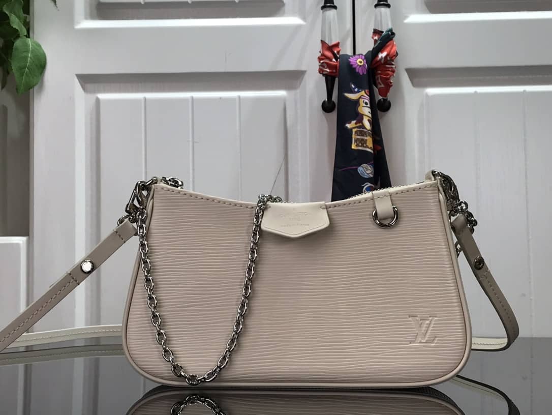 Louis Vuitton Epi Easy Pouch On Strap Replica Bag Beige M80471