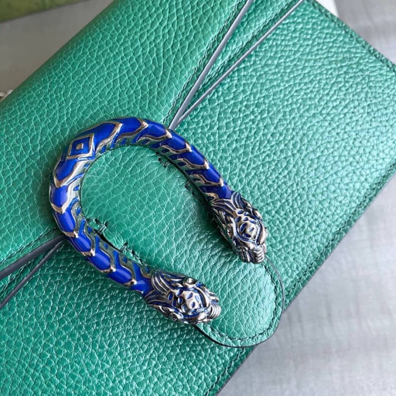 Gucci GG Dionysus Small Shoulder Bag Replica Green 499623