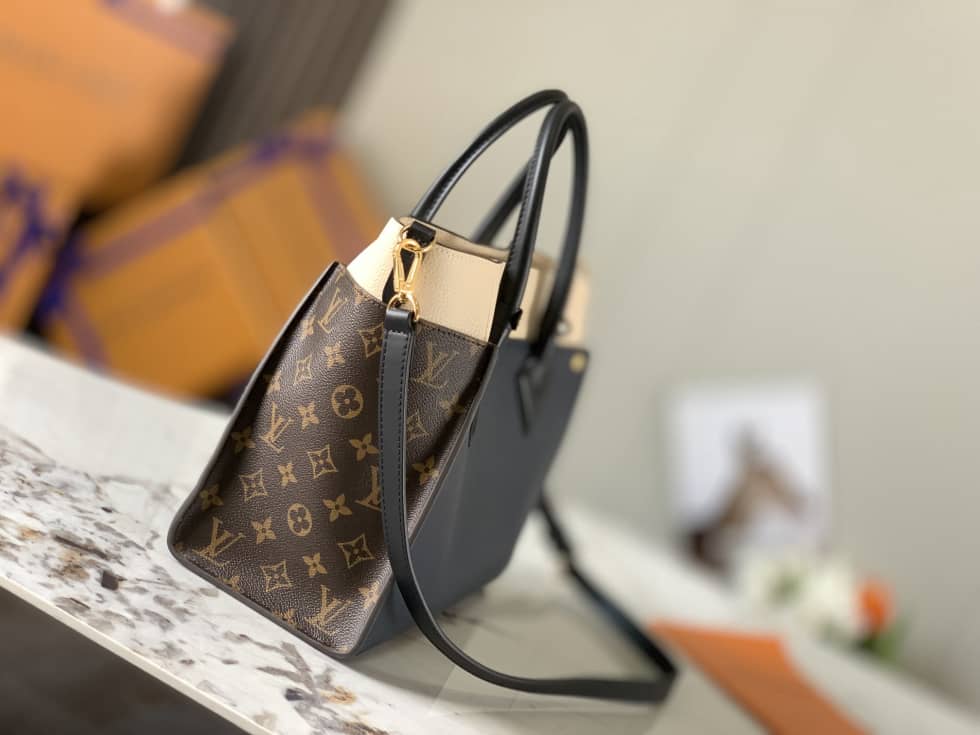 Louis Vuitton On My Side MM Noir M53823 Replica Shoulder Bag