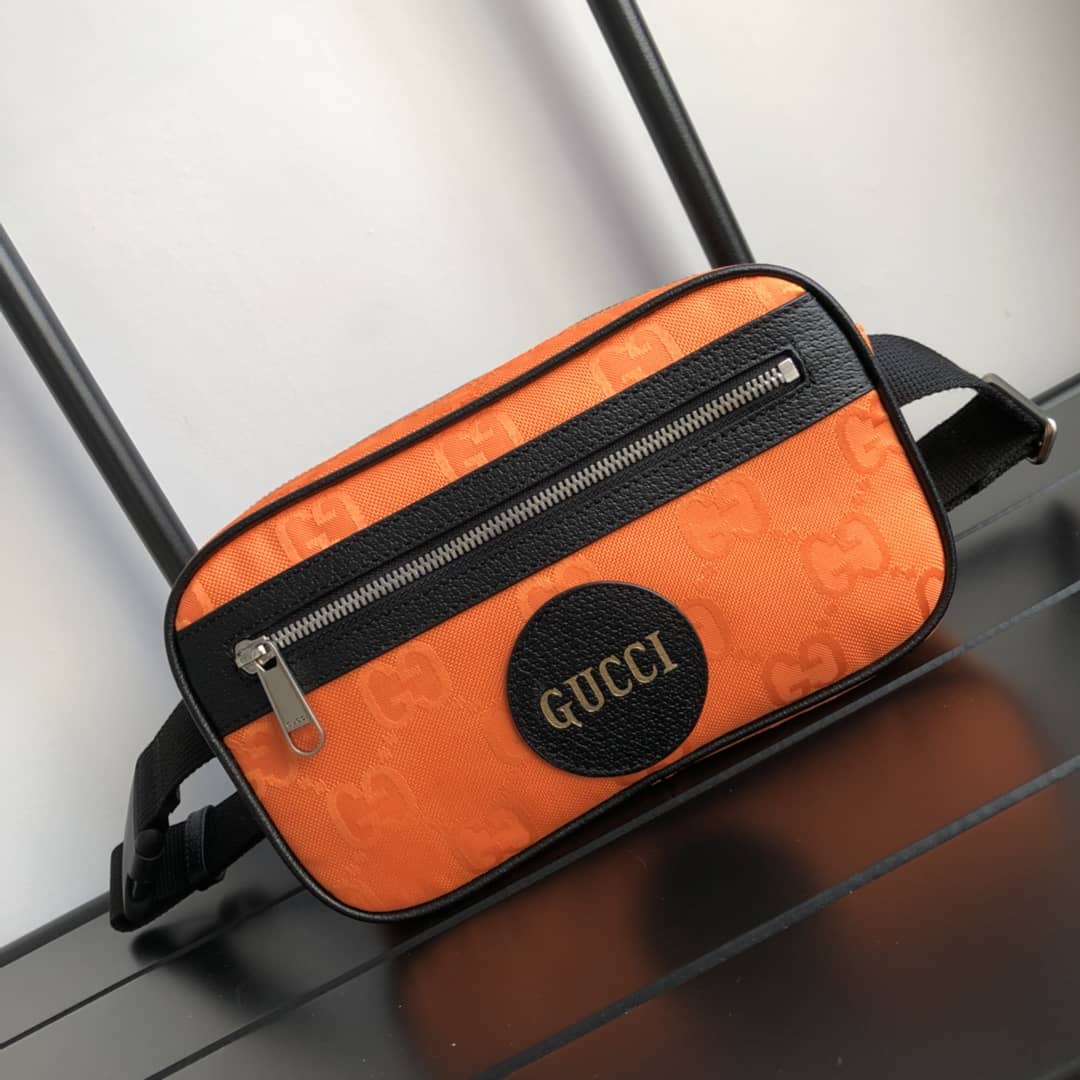 Gucci Off The Grid GG Belt Bag Replica Orange 631341