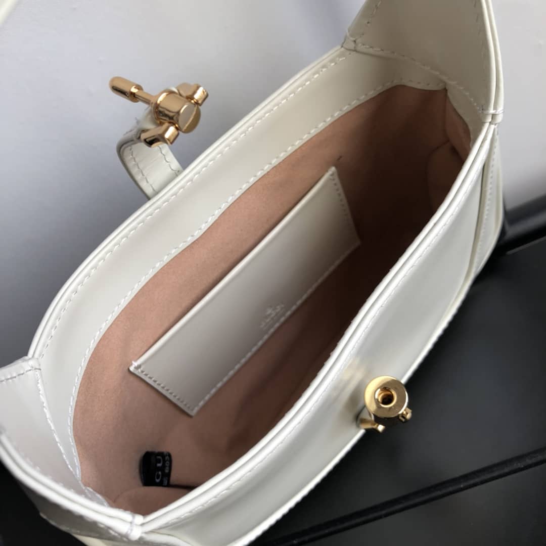Gucci Jackie 1961 Mini Shoulder Bag Replica White 637092