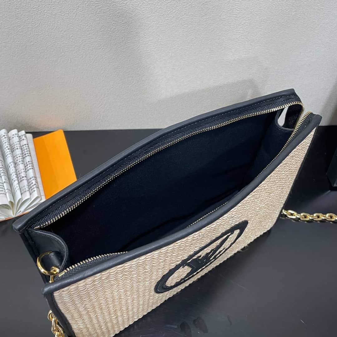 Louis Vuitton Toiletry Pouch on Chain Circle Logo M81366 Replica