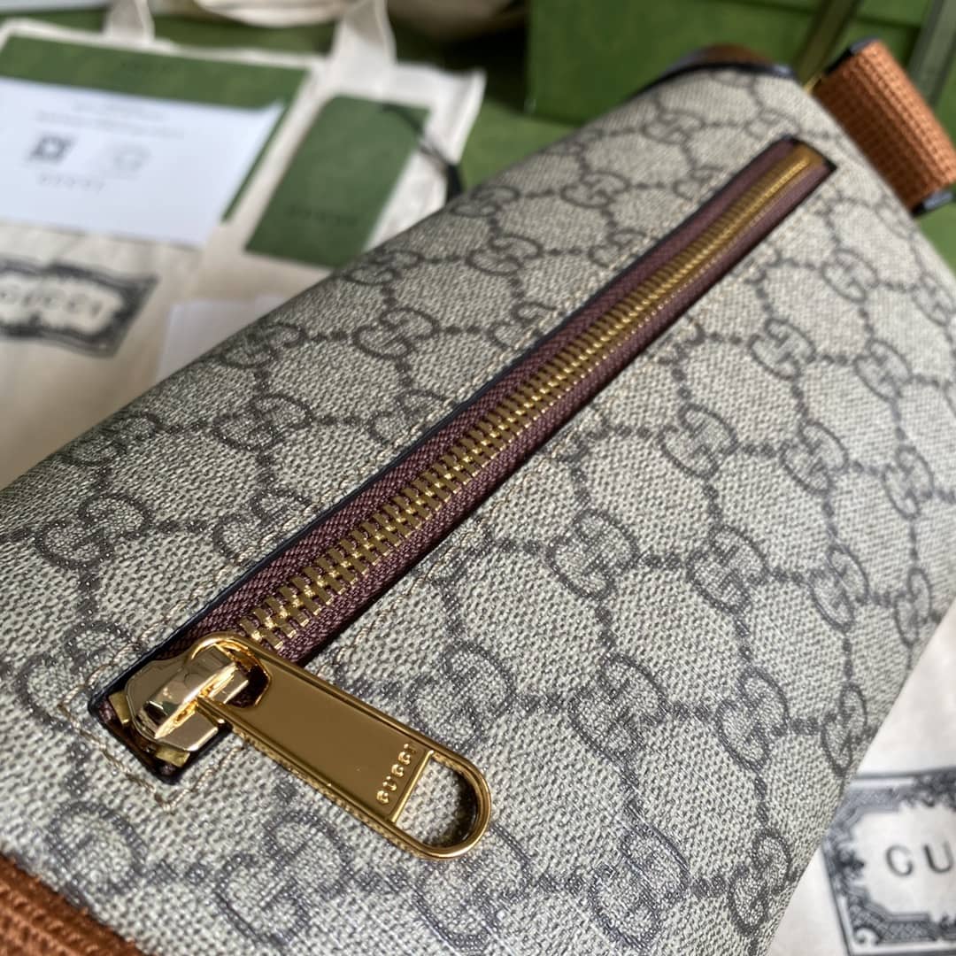 Best Replica Gucci Interlocking GG Supreme Belt Bag Replica 682933(ColaReps)