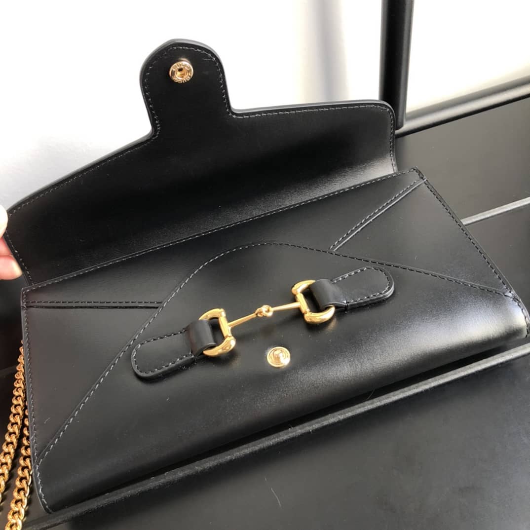 Gucci Horsebit Bag Dupe 1955 Wallet With Chain Bag Replica 614381