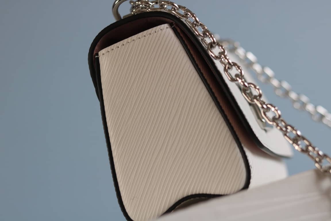 Louis Vuitton Replica Twist MM Epi Leather Bag White