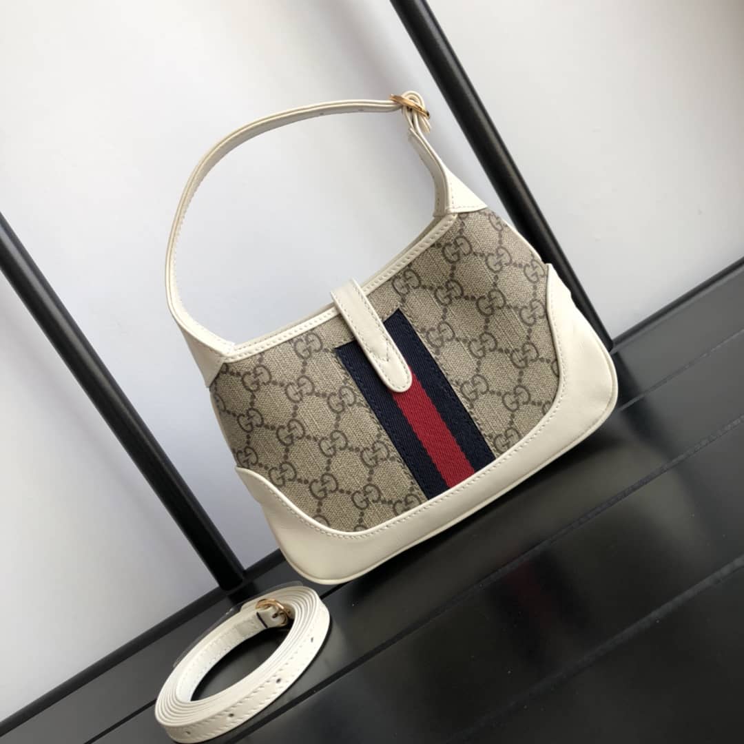 Gucci Jackie 1961 Mini Shoulder Bag Replica Gray 637092