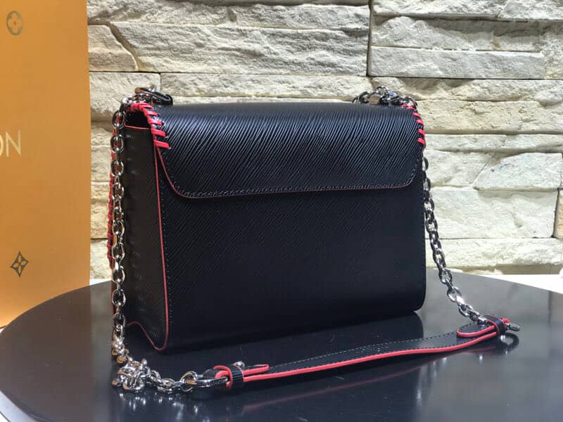 Louis Vuitton Twist MM AAA Fake Leather Chain Shoulder Bag