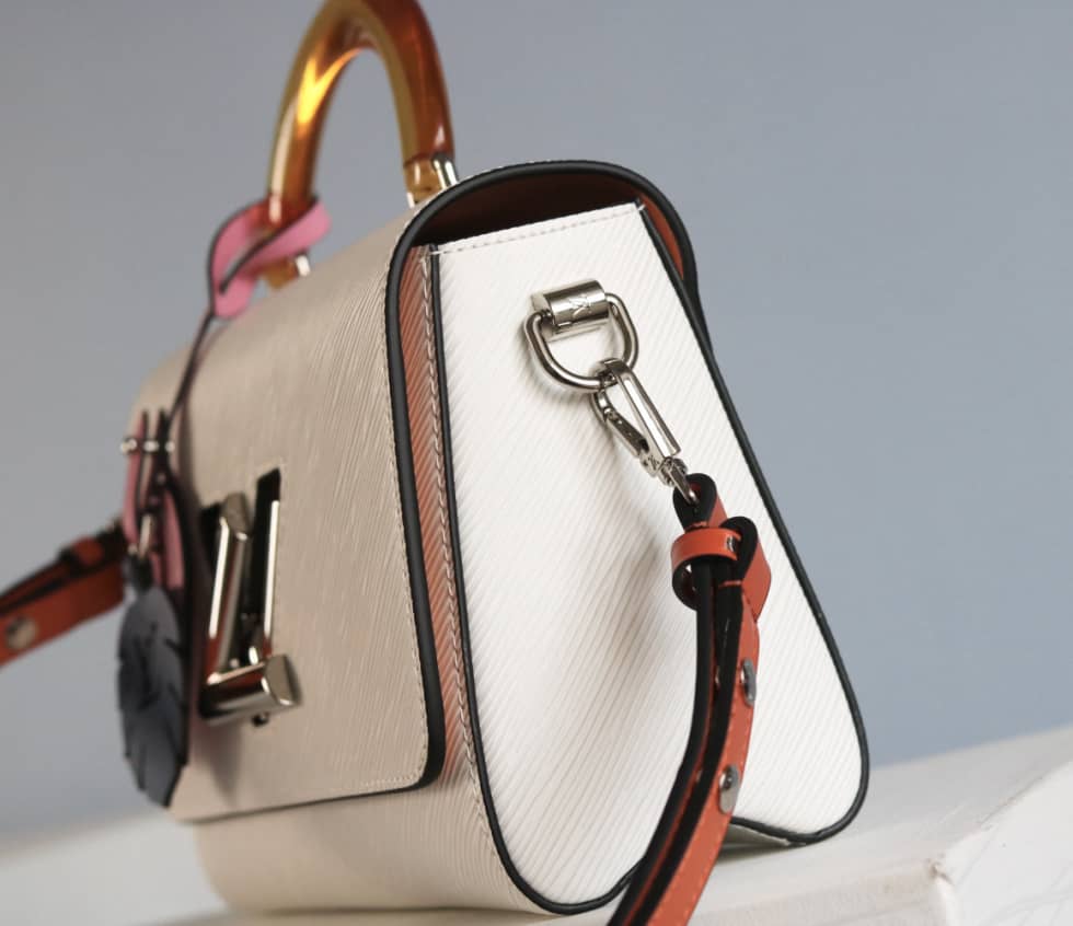 Louis Vuitton Epi Twist PM Chain White M50332 Replica Crossbody Bag