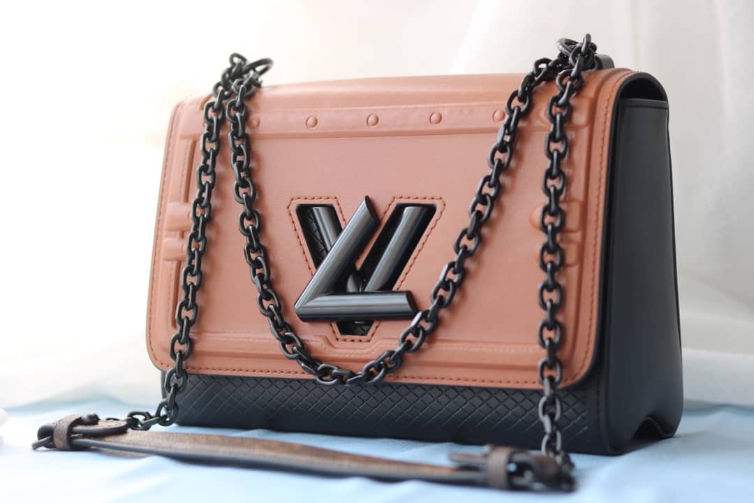 Louis Vuitton Twist Epi Handbag Replica Brown M50320