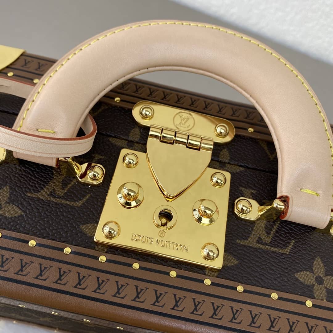 Louis Vuitton Monogram Canvas Cruise Trunk Box Replica 40672M