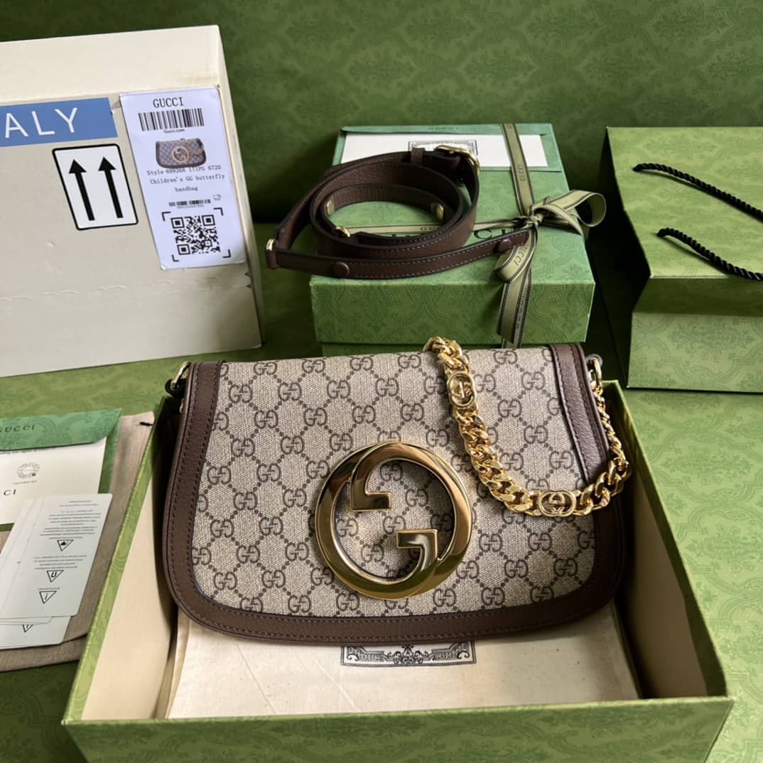 Gucci Blondie Brown 699268 Replica Shoulder Bag