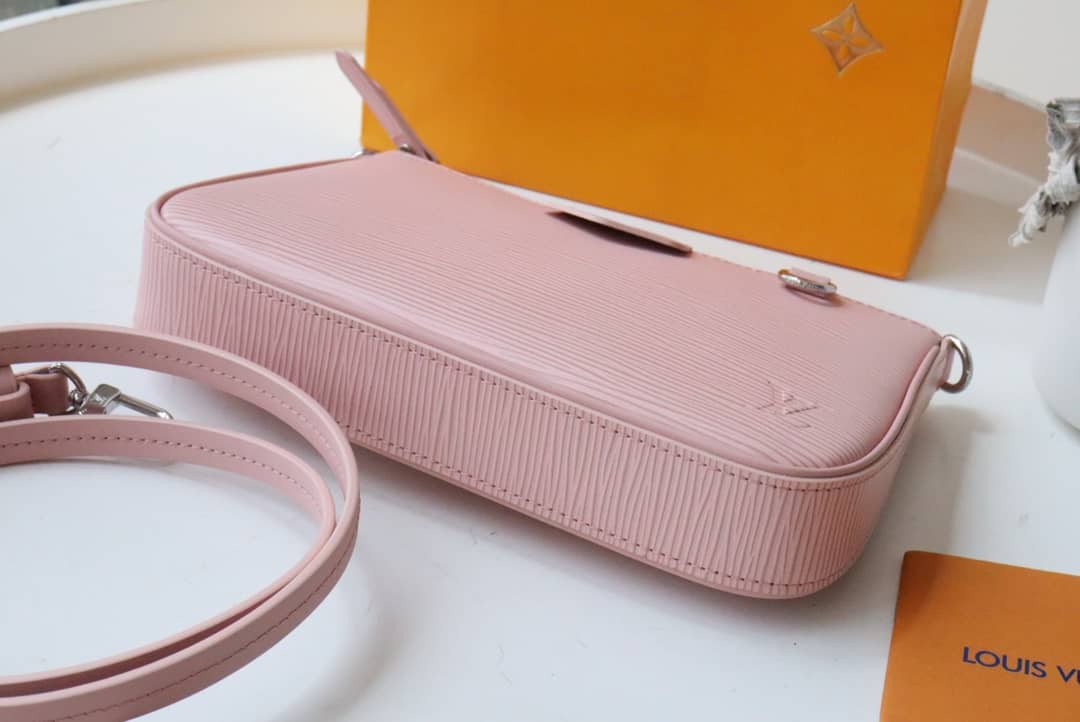 Louis Vuitton Easy Pouch 2way Epi Replica Crossboy Bag Pink M80483